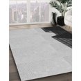 thumbnail image 3 of Ahgly Tapis d'Intérieur Lavable en Machine Carré Gris Carbone, 4 Pieds Carré, 3 of 7