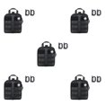 thumbnail image 1 of maskred Cloth Durable Construction First Aid Kits Bag Foldable First Aid Bag black 5Set, 1 of 6
