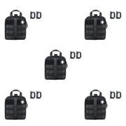 ZheElen Wide Application First Aid Kits Bag Outdoor Bag Foldable black 5Set