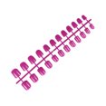 thumbnail image 2 of 24 Pack Macaroon Solid Colorful Press on Nails Artificial DIY Durable French Graceful Colorfast Acrylic Nail for Manicure Salons 13, 2 of 8