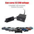 thumbnail image 4 of Car Charger Single USB Square Shape Adapter 12V To 24V Socket Power Adapter Switch Intelligent Car Charger For Mobile Phones, 4 of 5