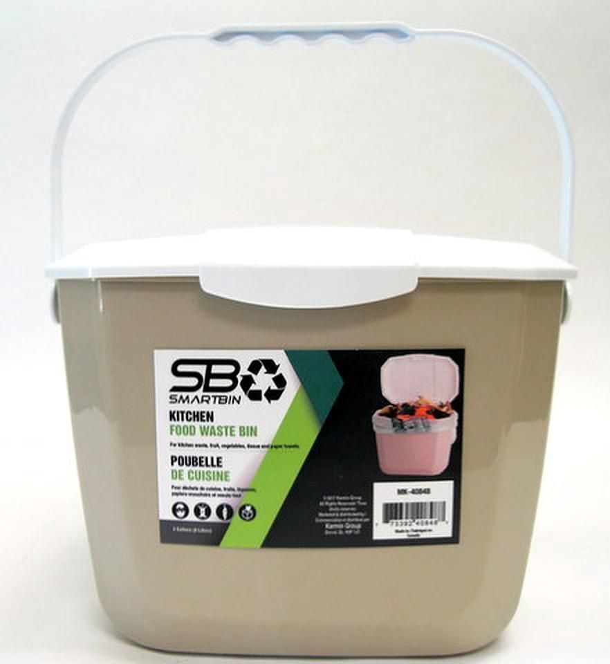 2 Gallon Kitchen Food Waste Container (8 L_