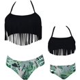 thumbnail image 1 of Girls Swimsuit High Waisted Two Pieces Bikini Set Swimwear Bathing Suits, 1 of 7