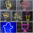 thumbnail image 3 of Labymos Cute Design Night Light Beside Lamp 3 * AA Cell Operated USB Powered Portable, 3 of 8