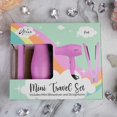 thumbnail image 2 of Aria Beauty - Mini Travel Set: Flat Iron and Dryer Pink, 2 of 5