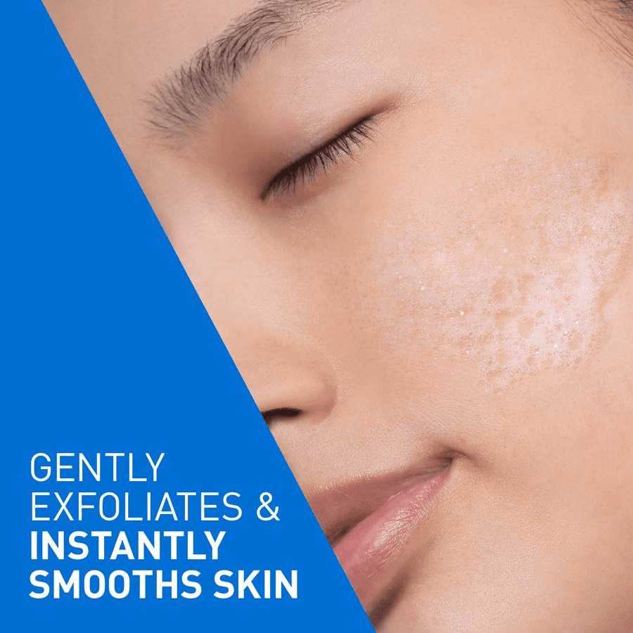 CeraVe Nettoyant SA, Gel Exfoliant à l'Acide Salicylique avec Vitamine D et Céramides pour Peau Rugueuse, 473 ml
