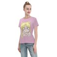 thumbnail image 4 of T-Shirt Basique à Manches Courtes pour Femmes Sailor Moon Édition Q Tsukiha, 4 of 6