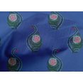 thumbnail image 4 of oneOone Organic Cotton Voile Fabric Leaves & Floral Block Decor Fabric Printed BTY 42 Inch Wide, 4 of 4