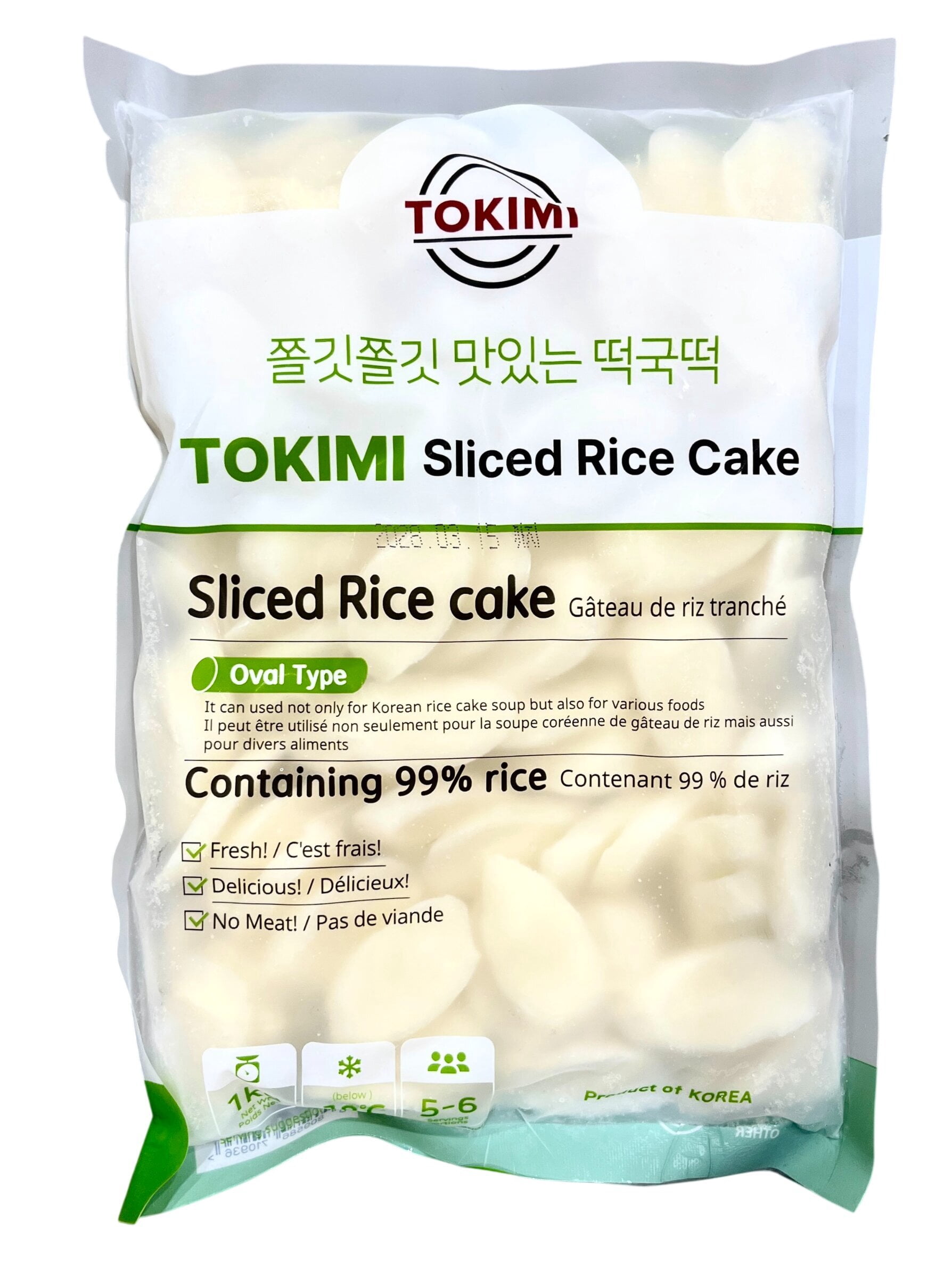 Tranche de gâteau de riz Tokimi