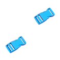 thumbnail image 1 of maskred 10pack/lot Versatile Release Buckle Strap For Various Buckle Applications Multi-Color ABS Clasp Belt Buckles Hook Buckle lake blue 2Set, 1 of 6