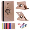 thumbnail image 2 of Pour Samsung Galaxy Tab A A6 10.1 2016 SM-T580 T580N T585 T585C Tablette Case 360 Rotation Flip Cuir Support de Protection Rouge SM-T580, 2 of 6