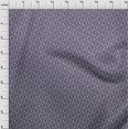 thumbnail image 4 of oneOone Velvet Eggplant Purple Fabric Asian Block Craft Projects Decor Fabric Printed By The Yard 58 Inch Wide, 4 of 5
