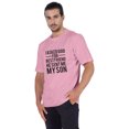 thumbnail image 4 of Inkmeso T-shirt à Col Rond pour Homme, Graphique Imprimé « J'ai Demandé à Dieu Mon Meilleur Ami, Il m'A Envoyé Mon Fils », Tee pour Père Fils Amour, 4 of 7