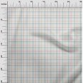thumbnail image 3 of oneOone Polyester Spandex Light Blue Fabric Check Fabric For Sewing Printed Craft Fabric By The Yard 56 Inch Wide, 3 of 4