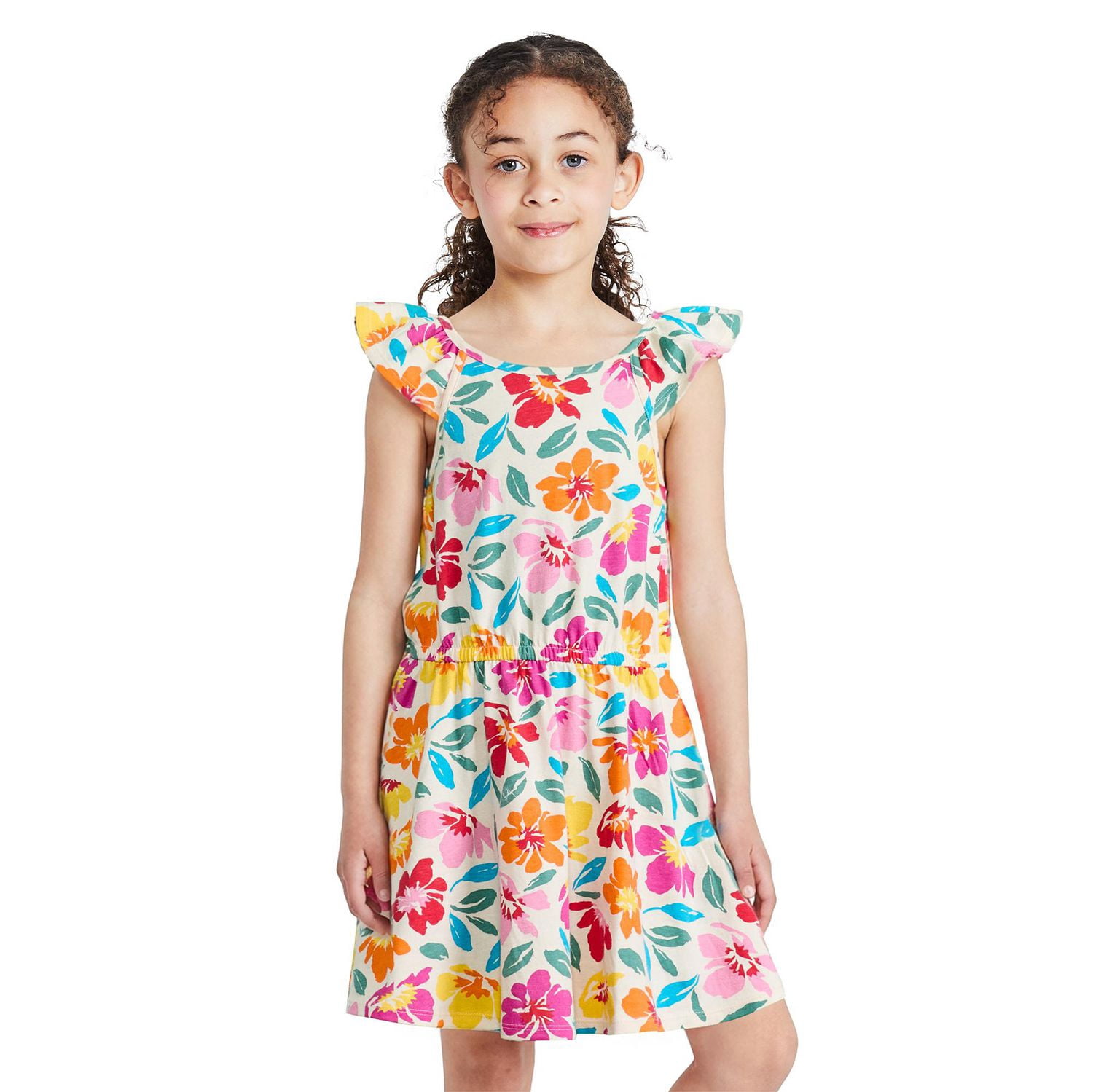 George Girls' Ruffle Strap Dress