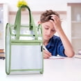 thumbnail image 3 of Cameland Handheld Book Bag Thickened Tutoring Bag Elementary School Tutoring Bag Double-layer Large Capacity Mesh Textbook Storage Bag, 3 of 7