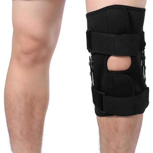 Knee Wrap Compression Sleeve Adjustable Wraparound Pad Brace Support Protection