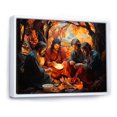 thumbnail image 2 of Designart Christianity framed wall art decor, Christianity framed wall Art, Supper Christianity Last framed wall art , Extra large Traditional White Framed Wall Art, White Color Frame, 2 of 5