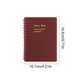 thumbnail image 3 of Fwttom Paper Coil Notebook, A6 Notebook High Value Student Thick Note Making Notebook Flip Coil Notebook, 3 of 6