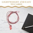 thumbnail image 3 of AURARMLET Back to School Wired Earbuds Pink Ergonomic Design 1Pack for Laptops, 3 of 8