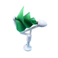thumbnail image 2 of jifeng Spiral Wind Turbine Generator 50W Spiral Wind Generator Model for Outdoor RV Green, 2 of 9