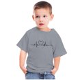 thumbnail image 4 of MeetoTime T-shirt en Coton pour Tout-Petits Garçons Filles Mignon Col Rond Imprimé Saint-Valentin Manches Courtes Été, 4 of 4