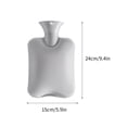 thumbnail image 2 of Agiferg 1L Hot Water Bottle Injection Female Hot Compress Warm Belly Warm Water Bag With Water Warm Hand Treasure Flush Water Warm Hand Bag, 2 of 2