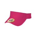 thumbnail image 1 of Solid Adjustable Sports Visor, Hot Pink, 1 of 2