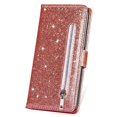 thumbnail image 4 of Case for FOXDOCK Google Pixel 7 Glitter Zipper Wallet Case with Short Hand Strap, 4 of 4