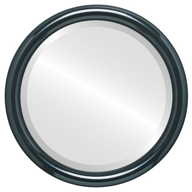 Miroir Encadré Pasadena - Noir Lustré