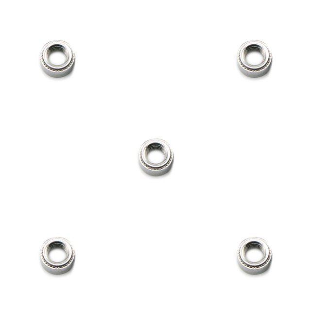 Baohd Acier Inoxydable CLS Écrou Auto-Clinching Insert Galvanisé Rivet Moulable Dalle Attaches Industrielles Rivetage M4-0 5Set