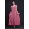 thumbnail image 4 of Bimba Robe Longue pour Femmes en Rayonne à Imprimé Floral Chic Bohème d'Été Maxi de Plage - Très Petit, 4 of 4
