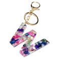thumbnail image 1 of Fridja Mother's Day Custom Creative Keyring Clasp 26 English Letter Pendant Keyring, 1 of 8