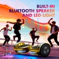 thumbnail image 4 of Hoverstar Hoverboard avec Bluetooth et Lumières LED, Trottinette Auto-Équilibrée pour Enfants et Adultes, Vitesse Maximale de 9 Mi/h, Certifié UL 2272, 4 of 6