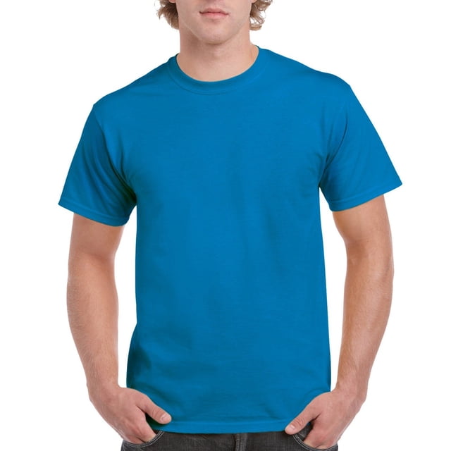 Gildan Men's Ultra Cotton Tee Extended Sizes, Sapphire, XXX-Large
