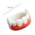 thumbnail image 3 of Creative Alternative Ring Teeth Tongue Shape Cartoon Plastic Ring Suitable For Boys And Girls Modeling (Two Styles Available Pink), 3 of 5