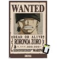 thumbnail image 1 of One Piece - Roronoa Zoro Wanted Poster Wall Poster, 14.725" x 22.375", 1 of 4