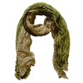 thumbnail image 1 of Peach Couture All Seasons Retro Zebra and Leopard Mix Animal Print Crinkle Beautiful Scarf wrap, 1 of 1