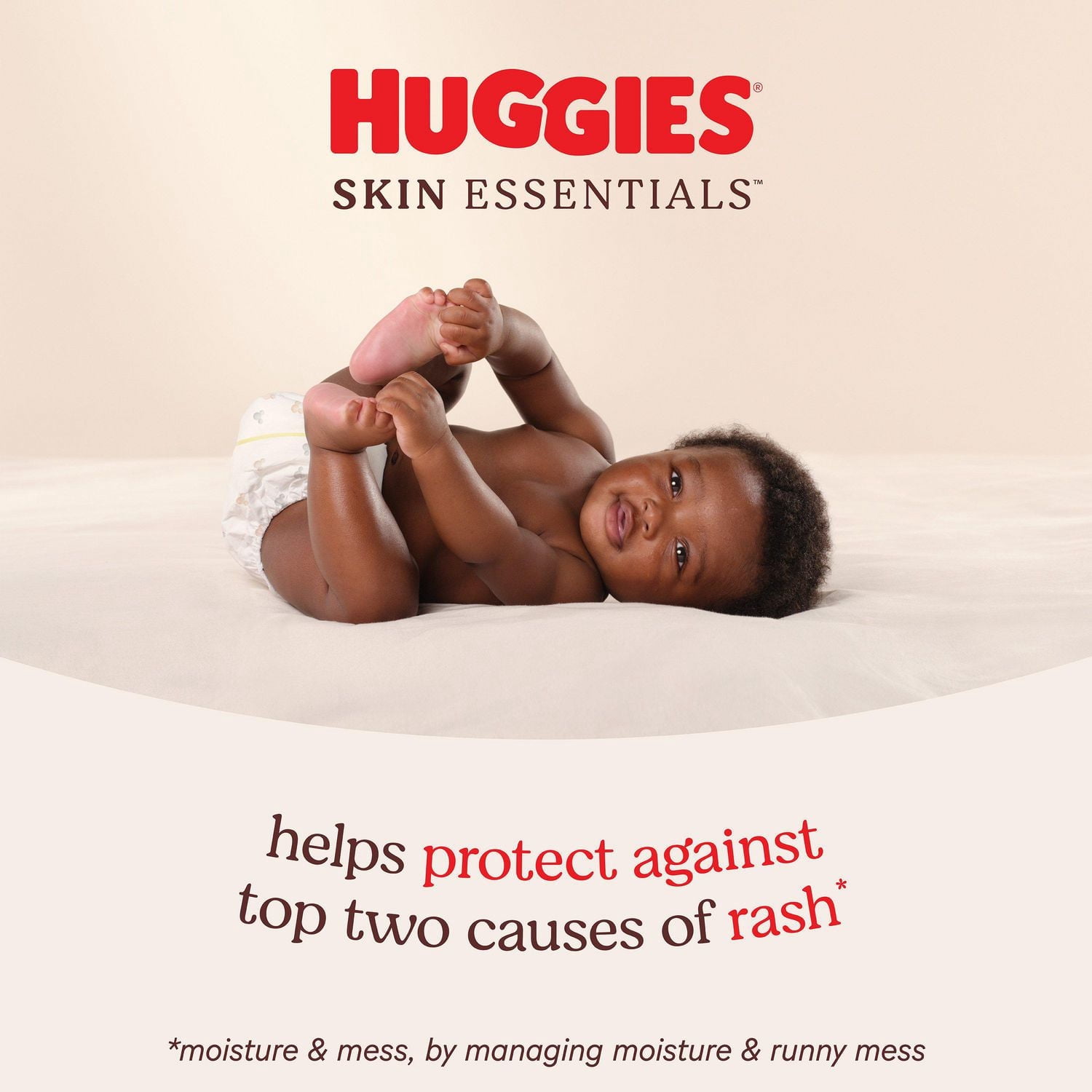 Huggies Skin Essentials Couches pour Bébé, Tailles NB-6