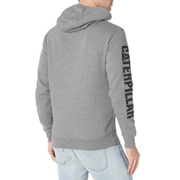 Caterpillar Men's Trademark Banner Hooded Sweatshirt