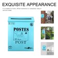 thumbnail image 4 of 1 Pce Boîte à Journal d'Extérieur Boîte à Lettres Multifonctionnelle Boîte Postale Durable Déco, 4 of 6