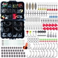 thumbnail image 1 of Fishing Accessories Kit Fishing Tackle Kit With Tackle Box Lure Angler Fishing Starter Kit For Freshwater Saltwater, 1 of 9