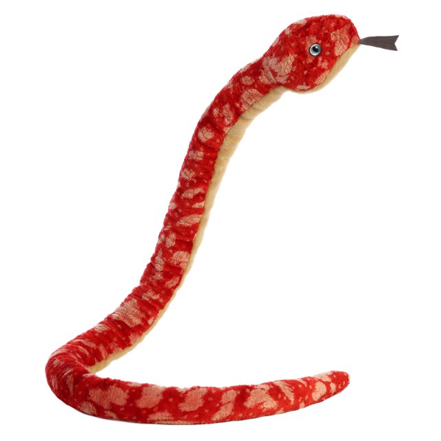 Aurora Peluches Serpents-Maïs Rouge 50 Pouces
