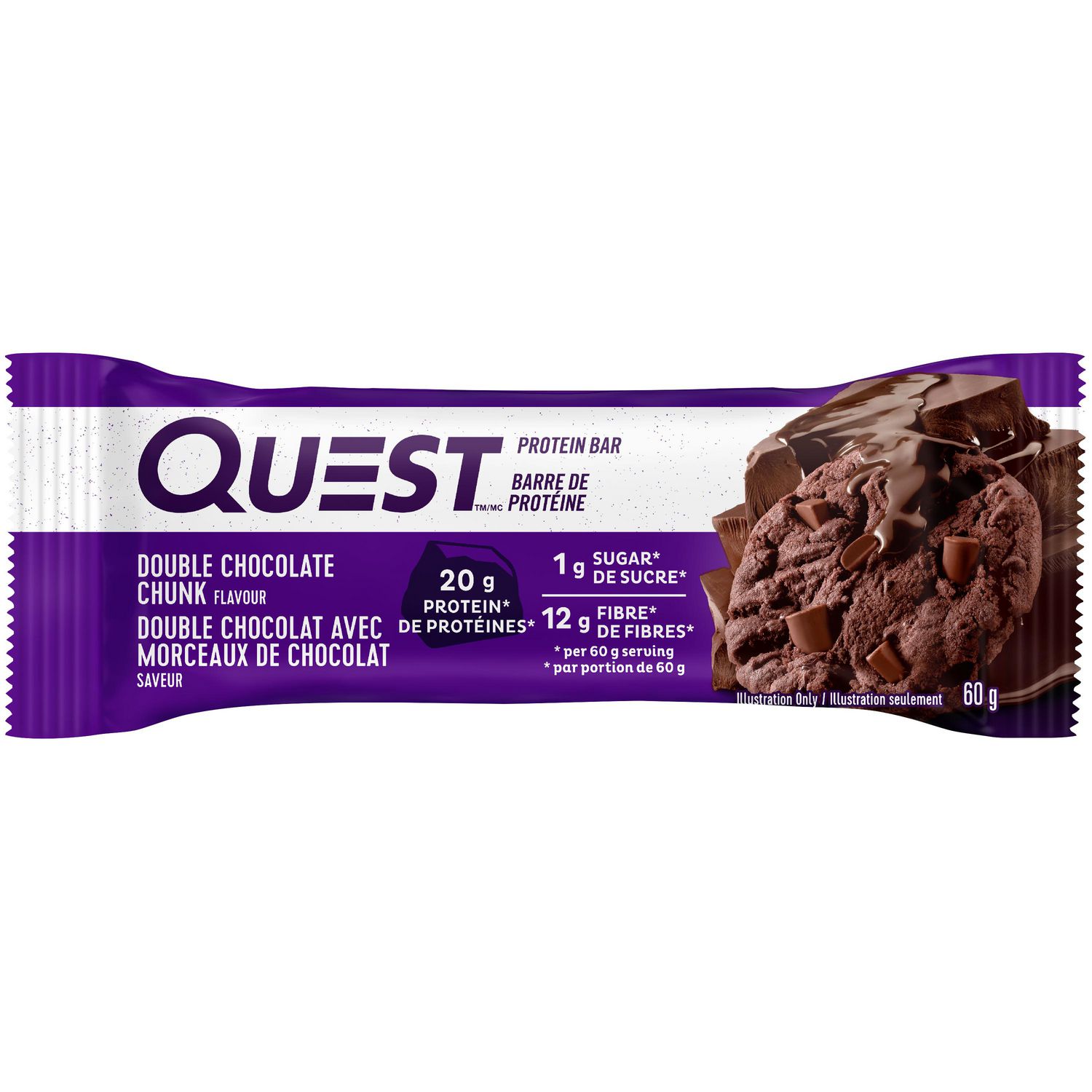 Quest Double Chocolate Chunk Protein Bar
