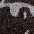 thumbnail image 4 of Safavieh Florida Shag Dark Brown Shag Rug - Runner 2'3" x 9', 4 of 5