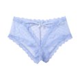 thumbnail image 1 of Faithtur Women See-through Lace Panties Solid Color Breathable Underpants, 1 of 7