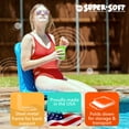 thumbnail image 4 of TRC Recreation Super Soft 19 Inch Foam Folding Lake Poolside Chair, Bahama Blue, 4 of 12