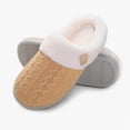 thumbnail image 1 of tumgatte Pantoufles d'Intérieur Mignonnes d'Hiver pour Femmes en Coton à Mémoire de Forme Peluche Coton Pantoufles pour Dames jusqu'à 45 % de Rabais, 1 of 3