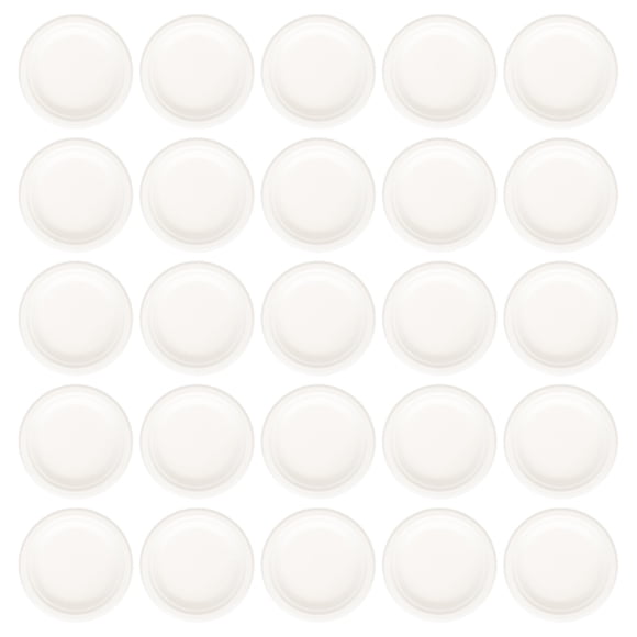 CIMAXIC paper plates 50Pcs Disposable Paper Plates Party Paper Plates Compostable Paper Plates Food Serving Plates,6.89"X6.89"X0.39"