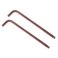 thumbnail image 1 of Unique Bargains 8mm Ball End Hex Key Wrench, L Shaped Long Arm S2 Steel Repairing Tool, Metric 2 Pack, 1 of 5
